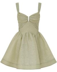 Zimmermann - Rebellion Drape Mini Dress - Lyst