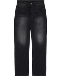 MM6 by Maison Margiela - Straight Leg Jeans - Lyst