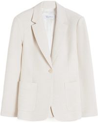 Max Mara - Utilita Single-Breasted Blazer - Lyst