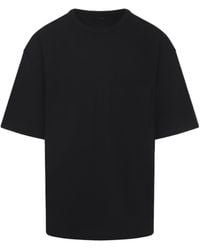 Lemaire - Short Sleeve Crewneck T-Shirt - Lyst