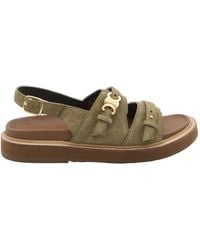 Celine - Tippi Flat Sandals - Lyst