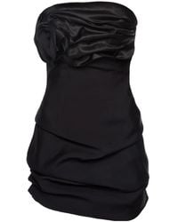 Magda Butrym - Strapless Ruched Minidress - Lyst