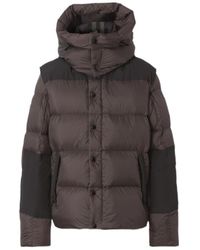 Burberry - Detachable-Sleeve Padded Coat - Lyst