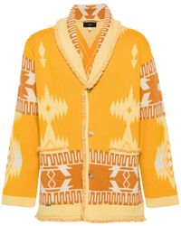 Alanui - Embroidered Cashmere Cardigan - Lyst