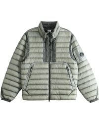 C.P. Company - Quilted-Finish Lens-Detail Jacket - Lyst