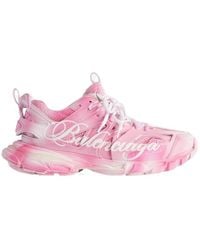 Balenciaga - Track Stencil Logo Sneaker - Lyst