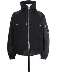 Sacai - Sponge Sweat Hoodie - Lyst