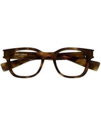 Saint Laurent - Eyewear Square Frame Glasses - Lyst