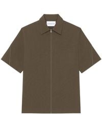 Givenchy - Couture Seam Zipped Shirt - Lyst