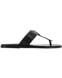Tom Ford - Logo Plaque Thong Sandals - Lyst