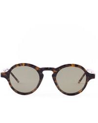 Thom Browne - Eyewear Round Frame Sunglasses - Lyst