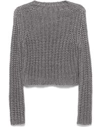 forte_forte - Silk Cashmere Mohair Sweater - Lyst