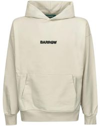 Barrow - Teddy Graphic Hoodie - Lyst