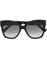 Gucci - Eyewear Butterfly Frame Sunglasses - Lyst
