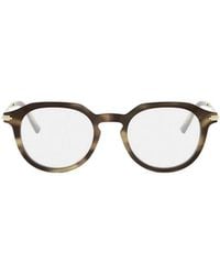 Dior - Eyewear Round Frame Glasses - Lyst