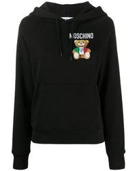 Moschino - Teddy Bear-Print Hoodie - Lyst