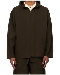 Homme Plissé Issey Miyake - Lapel Long Sleeve Casual Jacket - Lyst