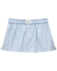 Alexander Wang - Mid-Rise Mini Boxer Skort - Lyst