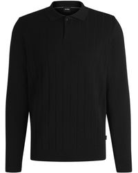 BOSS - Retro Knitted Sweater - Lyst