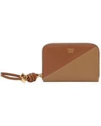 Fendi - Mini Cartera Con Cierre En El Contorno Ff Diamonds - Lyst