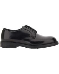 Doucal's - Round-Toe Lace-Up Derby Shoes - Lyst