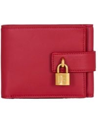 Balmain - Pulse Trifold Smooth Leather Wallet - Lyst