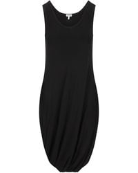 Loewe - Asymmetric Silhouette Dress - Lyst