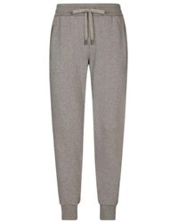 Dolce & Gabbana - Jersey Jogging Pants With Branded Tag - Lyst