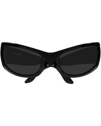 Balenciaga - Eyewear Geometric Frame Sunglasses - Lyst