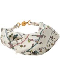 Versace - Hangin Out Printed Headband - Lyst