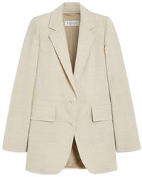 Max Mara - Acacia 1234 Single-Breasted Blazer - Lyst