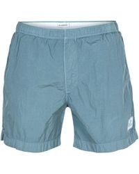 C.P. Company - Elasticwaist Casual Shorts - Lyst