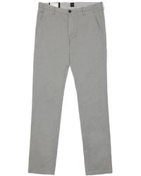 BOSS - Logo Straight Casual Pants - Lyst
