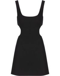 Valentino - Cut-Out A-Line Mini Dress - Lyst