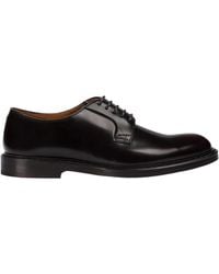 Doucal's - Round-Toe Lace-Up Derby Shoes - Lyst