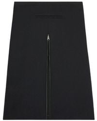 Courreges - Courrges Zip Detailed Skirt - Lyst