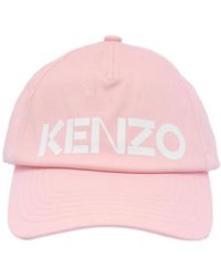 KENZO - Logo Embroidered Baseball Cap - Lyst