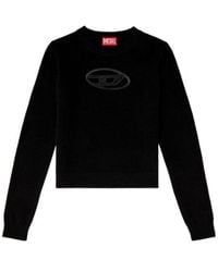 DIESEL - M-Areesa-Slim Jumper - Lyst