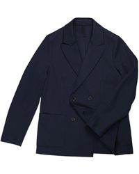 Harris Wharf London - 2B. Blazer Diagonal Crafted With Loro Piana Fabric - Lyst