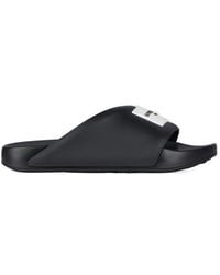 Givenchy - Logo Slide Sandals - Lyst