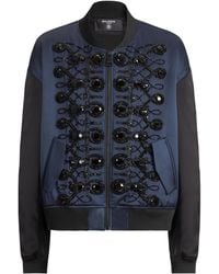 Balmain - Embellished Bomber Jacket - Lyst