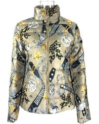 Moschino - Printed Zipper Cotton Suit - Lyst