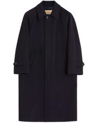 Valentino - Single-Breasted Straight Hem Coat - Lyst
