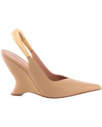 Bottega Veneta - Pointed-Toe Slingback Pumps - Lyst