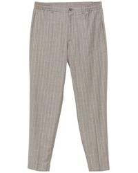Tagliatore - Pinstriped Casual Pants - Lyst