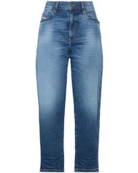 DIESEL - Minimalist Mid-Rise Jeans - Lyst