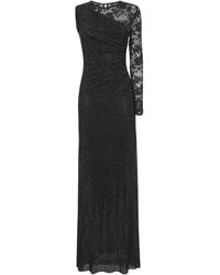 Self-Portrait - One-Shoulder Maxi Dress - Lyst