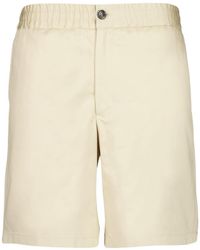 Ami Paris - Buttoned Chino Shorts - Lyst