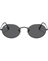 Ray-Ban - Oval Frame Sunglasses - Lyst