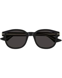 Montblanc - Eyewear Square Frame Sunglasses - Lyst